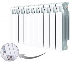 Радиатор биметаллический Rifar Monolit Ventil 350 BVR 10 секций