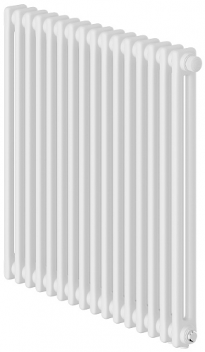 Стальной трубчатый радиатор 2-колончатый Royal Thermo Insignia VC2050 - 16 секц. RAL9016, нижнее 1/2