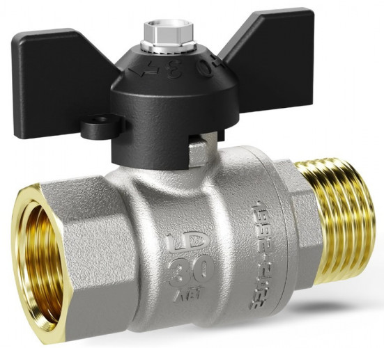 Кран шаровой LD Pride 47.15.В-Н.Б
