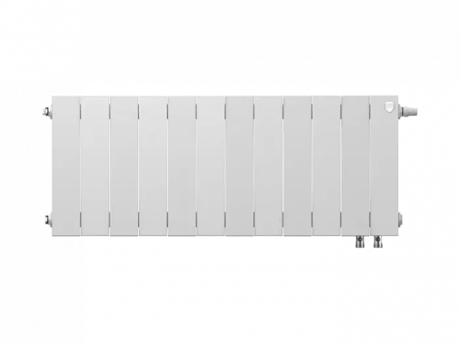 Биметаллический радиатор отопления Royal Thermo PianoForte 300 12 секций Bianco Traffico VDR