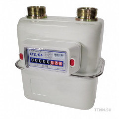 Счетчик газа Счетприбор СГД-G4 Левый 110 мм, 1 1/4 (на замену NPM-G4 и ВК-G-4)