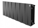 Биметаллический радиатор отопления Royal Thermo PianoForte 300 14 секций Noir Sable