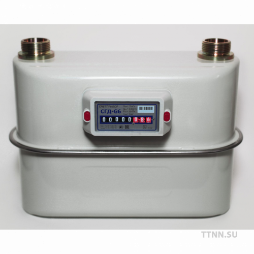 Счетчик газа Счетприбор СГД-G6 Правый 250 мм, 1 1/4 (на замену ВК-G6)