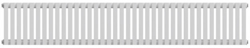 Стальной трубчатый радиатор 2-колончатый Royal Thermo Shift Q30 C2030 - 38 секц. RAL9016, боковое 1/2
