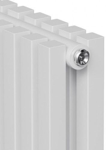 Стальной трубчатый радиатор 2-колончатый Royal Thermo Shift Q30 C2050 - 08 секц. RAL9016, боковое 1/2