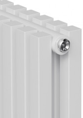 Стальной трубчатый радиатор 2-колончатый Royal Thermo Shift Q30 C2050 - 20 секц. RAL9016, боковое 1/2