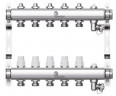 Коллектор для отопления Wester 1"-3/4 в сборе на 5 выходов с 2 заглушками