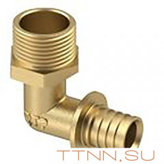 Угольник аксиальный НР 16х1/2'' арт.28325