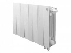 Биметаллический радиатор отопления Royal Thermo PianoForte 300 8 секций Bianco Traffico VDR