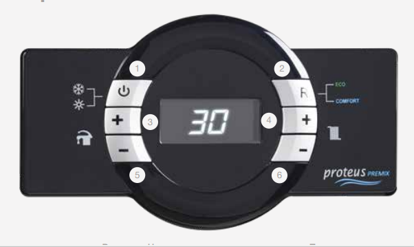 Настенный газовый котел ECA PROTEUS PREMIX 30 HST NG