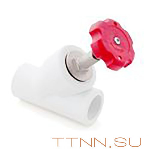 Вентиль РосТурПласт 45° внутр/внутр  25 арт.19866