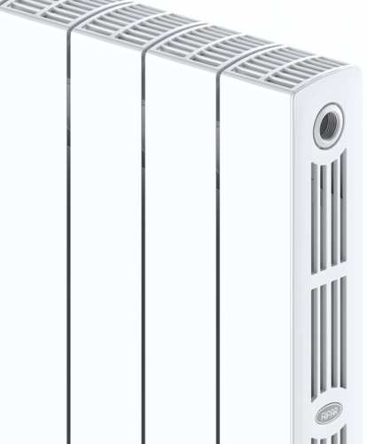 Биметаллический радиатор Rifar SUPReMO 350 х 9 секц НП лев (VL)