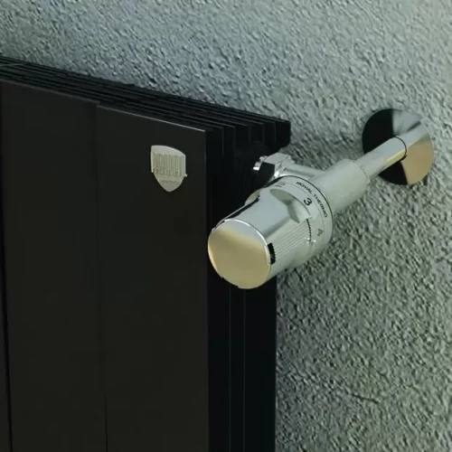 Биметаллический радиатор отопления Royal Thermo PianoForte 500 VD 8 секций Noir Sable