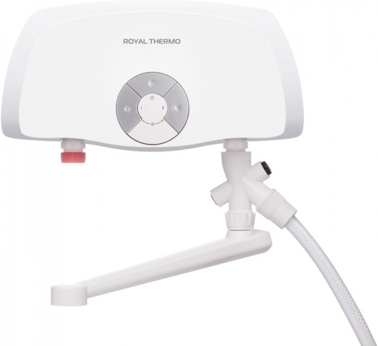 Электрический проточный водонагреватель 5 кВт Royal Thermo Smartfix T (5,5 kW) - кран