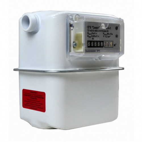 Счетчик газа СГБ-G4-1 М33x1,5 Правый Сигнал Смарт боковой подвод