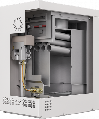 Напольный газовый котел Сигнал КОВ-7СВПС TGV Жар Compact