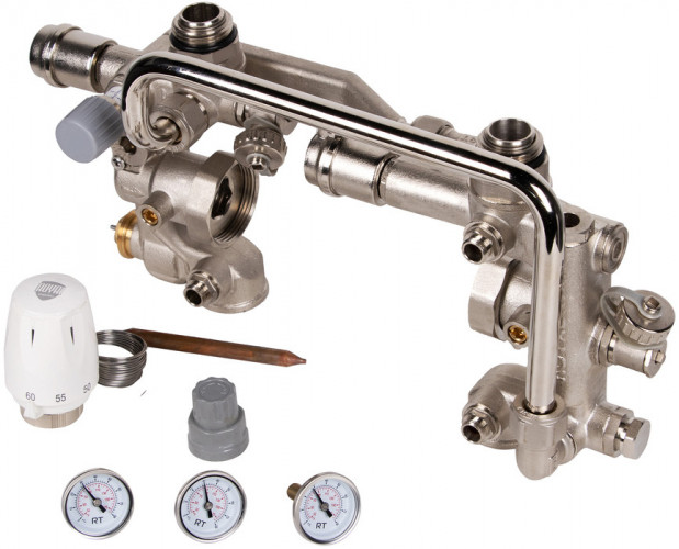 Узел смесительный Royal Thermo RoyalMix без насоса 1" (RTE 14.180)